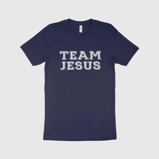 Team Jesus Unisex Jersey T-Shirt Made in USA 2