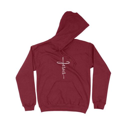 Jesus Cross Unisex Heavy Blend Hoodie 3