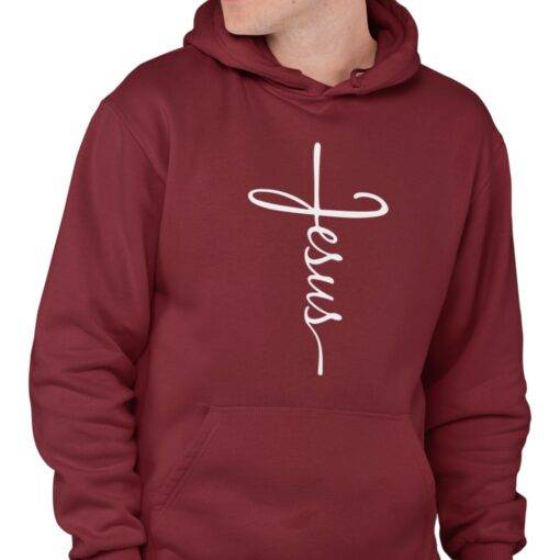 Jesus Cross Unisex Heavy Blend Hoodie 6