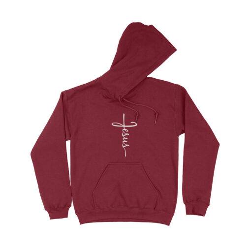 Jesus Cross Unisex Heavy Blend Hoodie 2