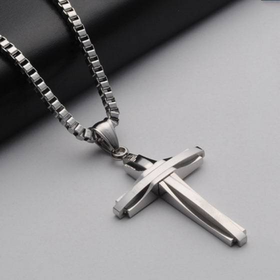 Silver Cross Pendant 5