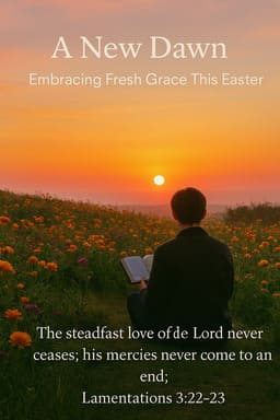 A New Dawn: Embracing Fresh Grace This Easter